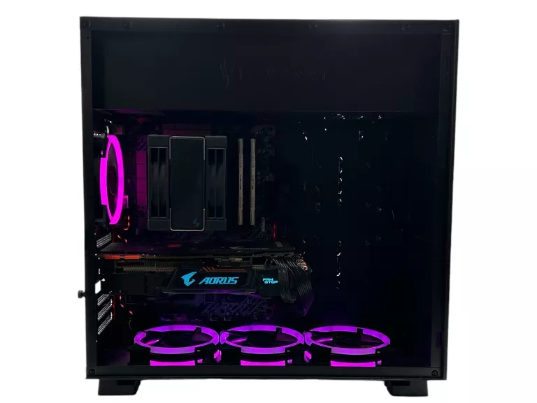 KOMPUTER STACJONARNY RYZEN 5 5600X NVIDIA 1080 TI 32 GB DDR4 1 TB SSD
