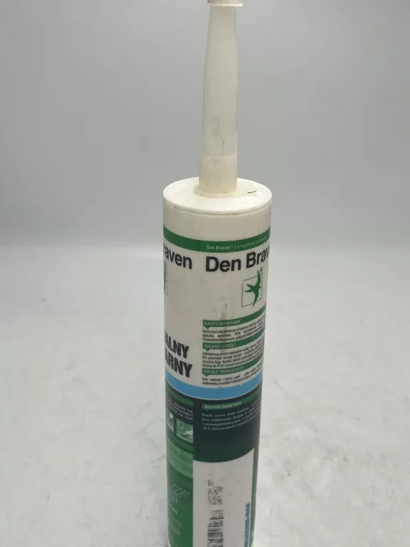 DEN BRAVEN SILIKON SANITARNY BIAŁY 300ML