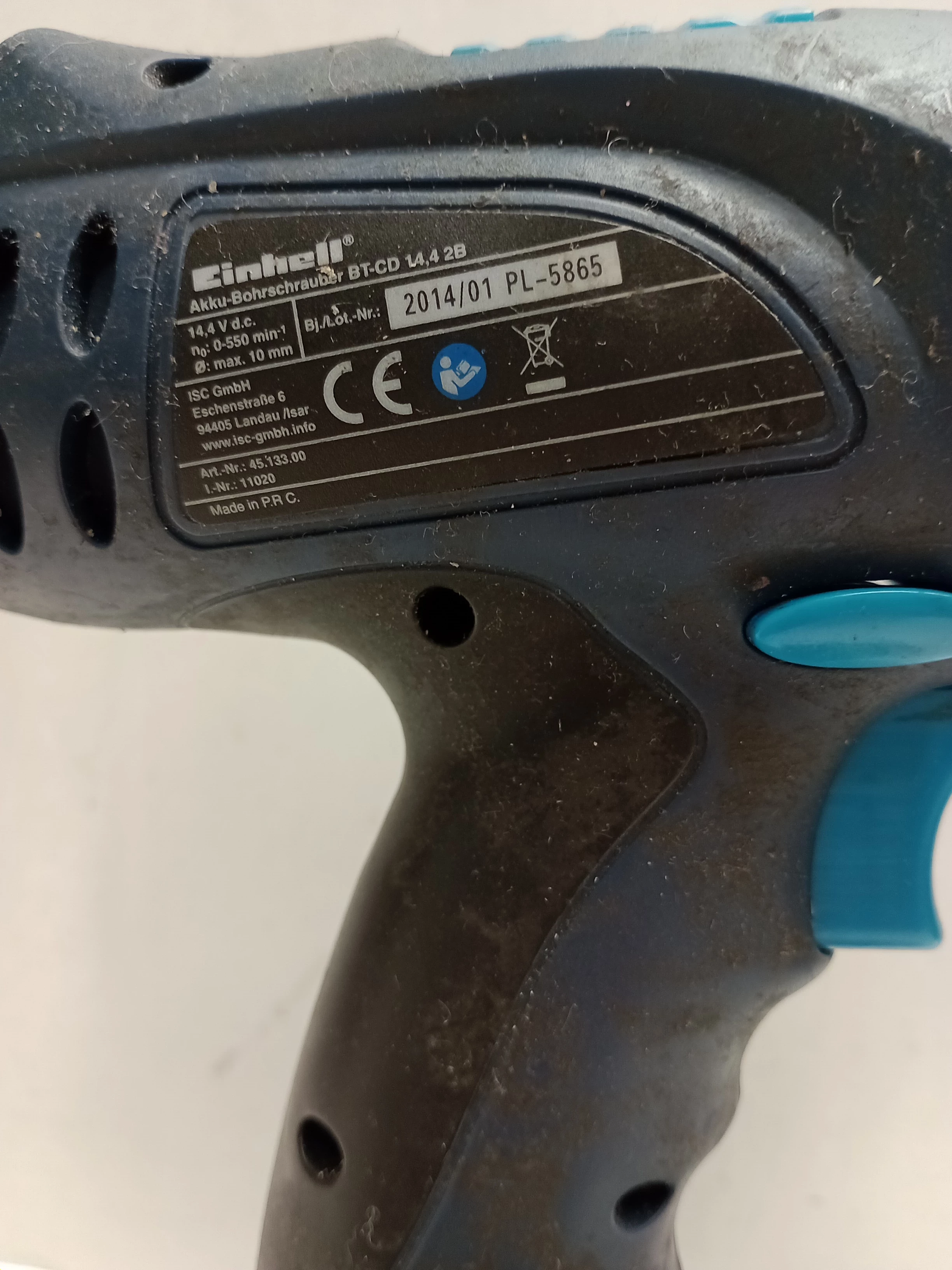 wkretarka-einhell-zasilanie-akumulatorowe-144-v-einhell-bt-cd-14-235124-rodzaj-silnika-silnik-szczotkowy