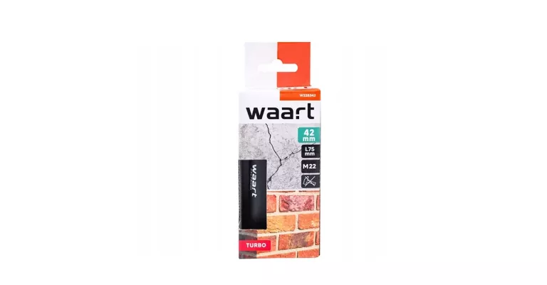 OTWORNICA DO BETONU DIAMENTOWA 42 MM KORONKA FREZ SEGMENTOWA 42X75 MM M22