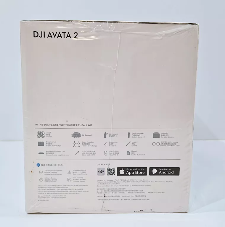 DRON DJI AVATA 2 FLY MORE COMBO 3 AKUMULATORY + GRATISY