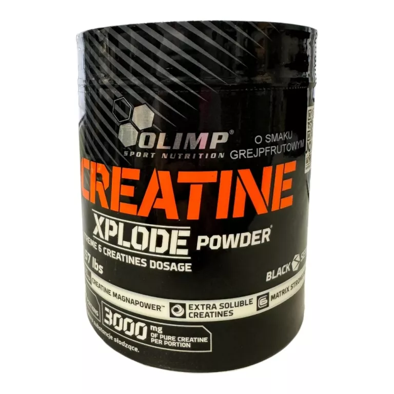 OLIMP CREATINE XPLODE GREJPFRUT 260G KREATYNA SIŁA STACK