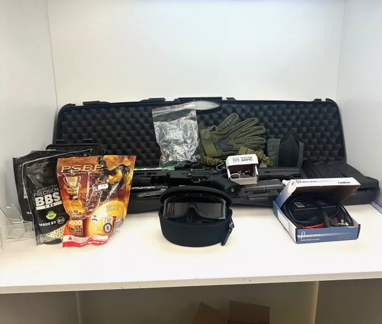 REPLIKA ASG AEG CYMA CM 518 + AKCESORIA