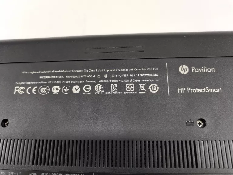 LAPTOP HP PAVILONINTEL PENTIUM CPU 2117U | 4/512GB
