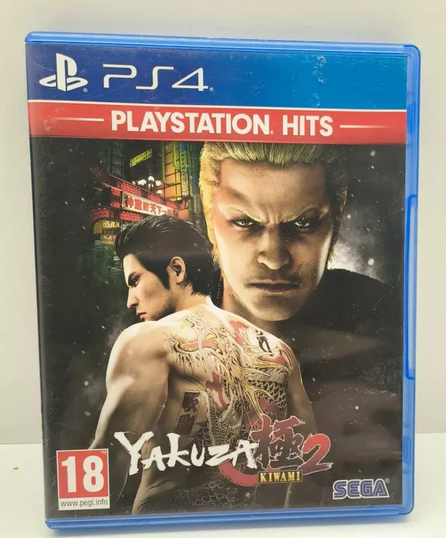 GRA PS4 YAKUZA 2