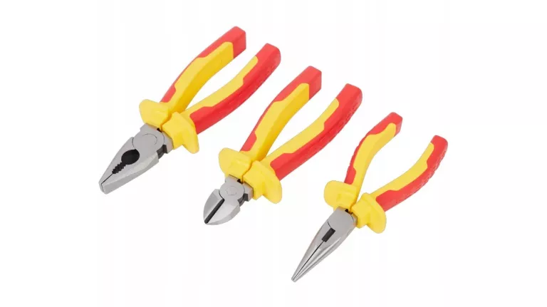 ZESTAW SZCZYPIEC VDE WERCKMANN SZCZYPCE UNIWERSALNE + TNĄCE + DŁUGIE 160MM