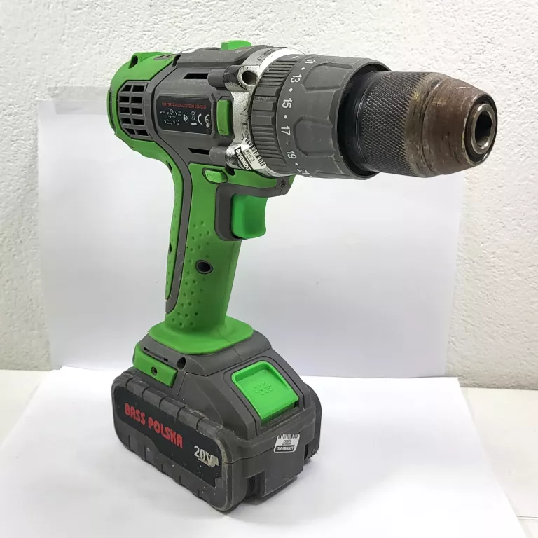 BASS POLSKA WKRĘTARKA UDAROWA 20V+ 2XAKU+ŁADOWARKA