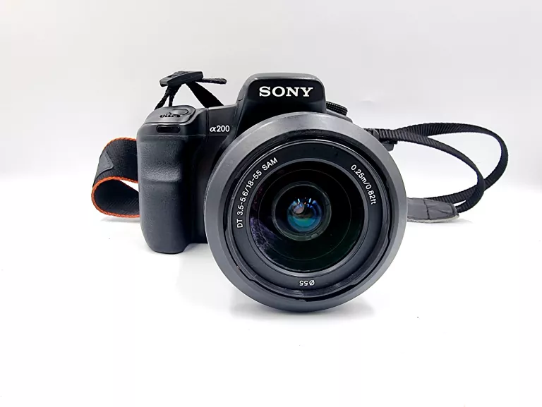 SONY ALPHA 200 BODY + OBIEKTYW ŁADOWARKA