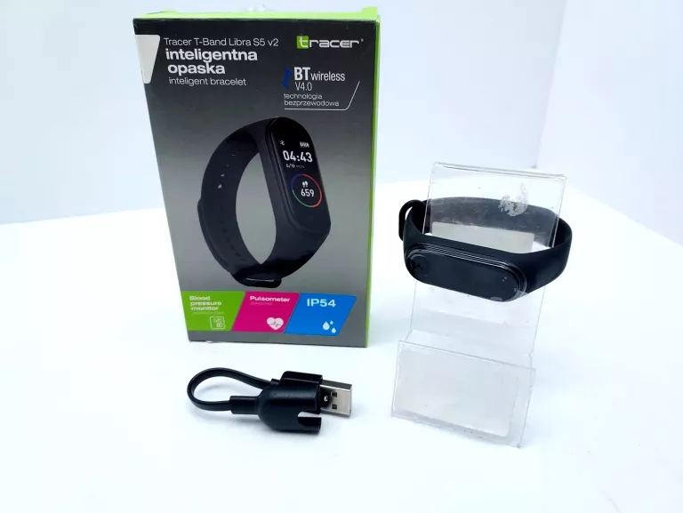 SMARTWATCH OPASKA TRACER T-BAND LIBRA S5 V2 #IGŁA