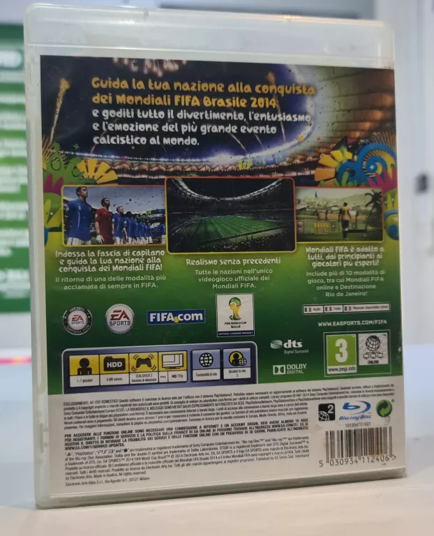 GRA MUNDIAL BRASIL FIFA 2014 PS3