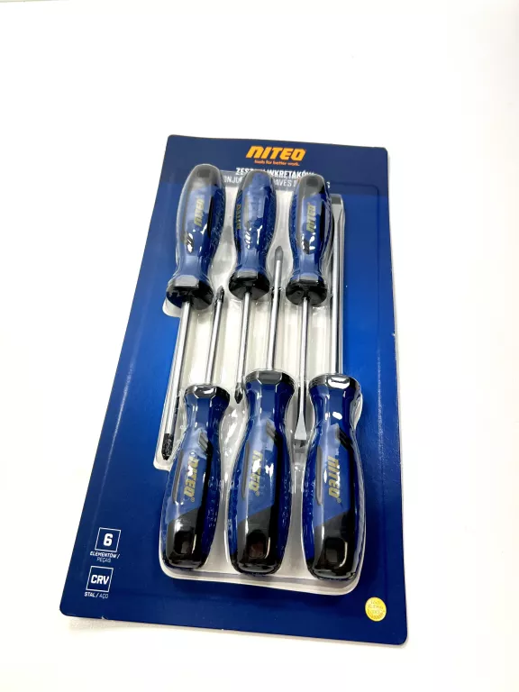 ZESTAW WKRĘTAKÓW NITEO TOOLS 6 ELEMENTÓW 6PSD0269-24