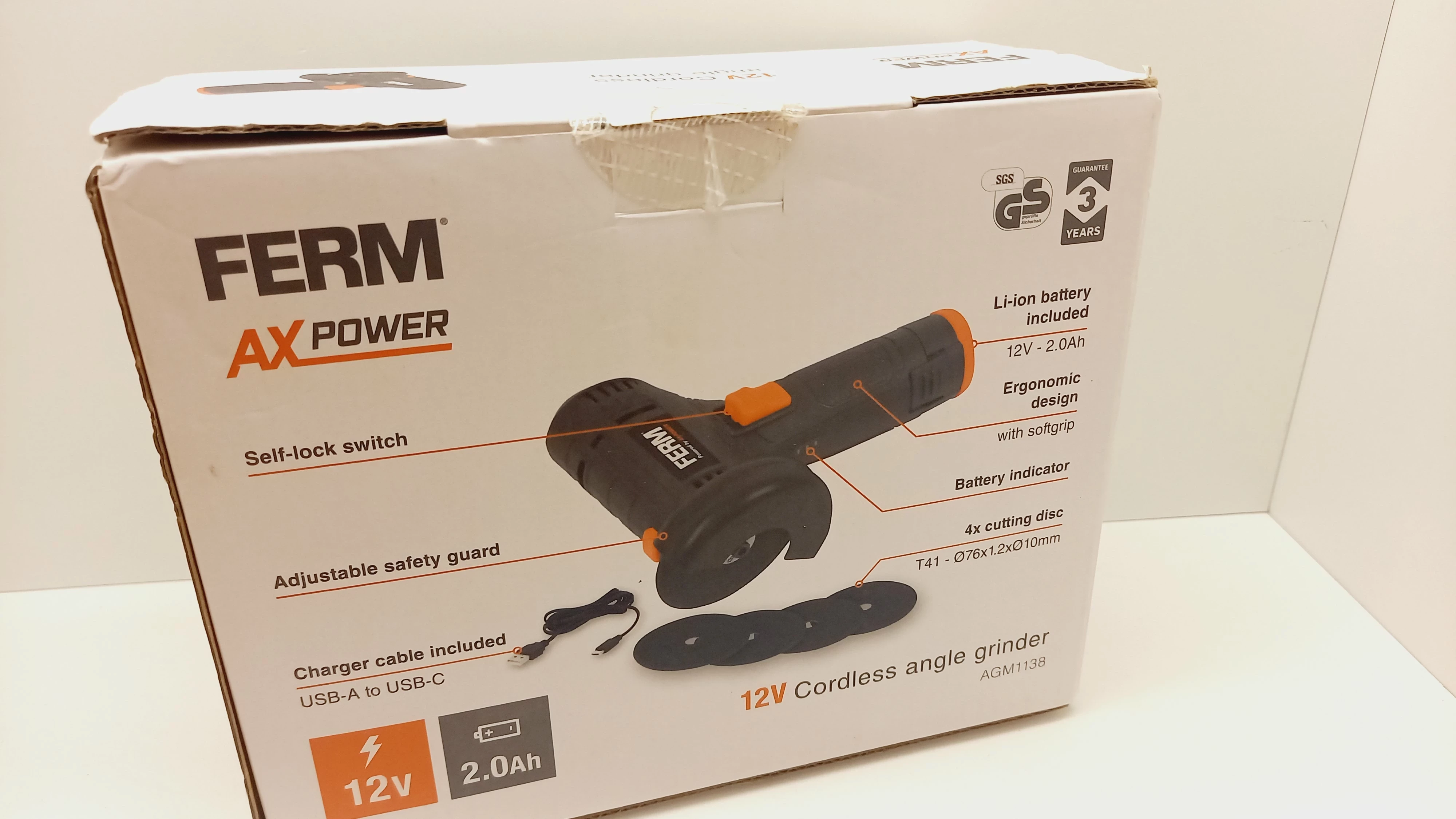 bezprzewodowa-szlifierka-katowa-ferm-ax-power-stan-powystawowy