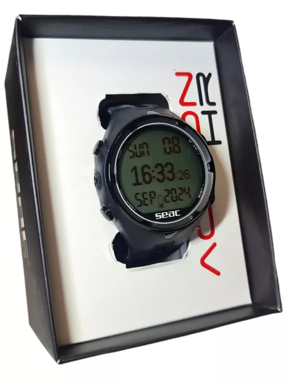 KOMPUTER NURKOWY SEAC DO NURKOWANIA I FREEDIVINGU ACTION HR 160-6N