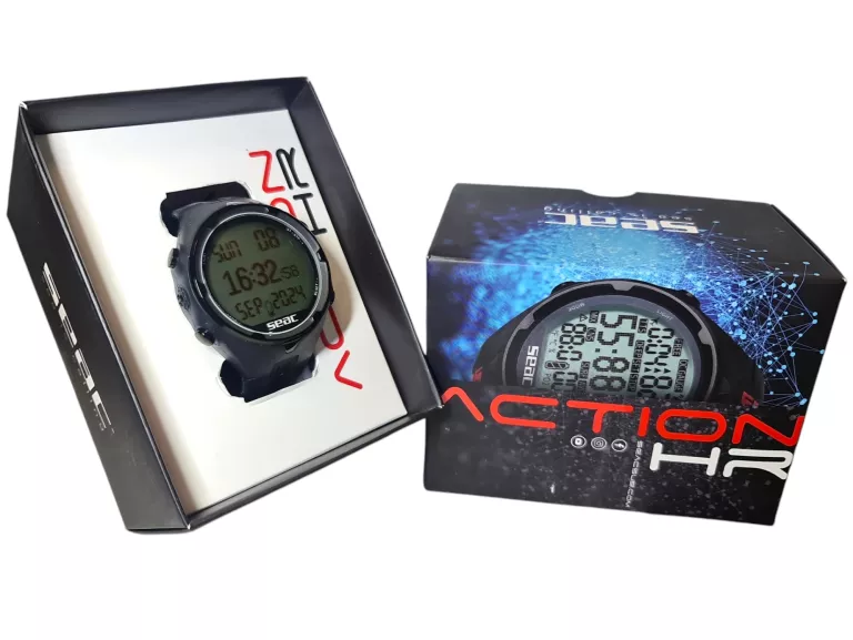 KOMPUTER NURKOWY SEAC DO NURKOWANIA I FREEDIVINGU ACTION HR 160-6N