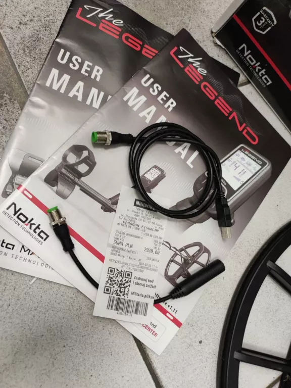 WYKRYWACZ METALI NOKTA LEGEND LG30 GWARANCJA KOMPLET