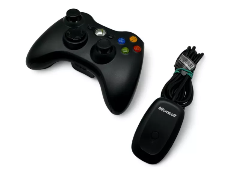 PAD BEZPRZEWODOWY XBOX 360 + ADAPTER DO KOMPUTERA