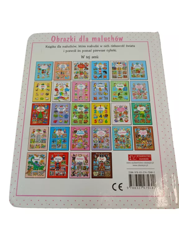 KSIĄŻKA ,,DBAJ O ZDROWIE'' - OBRAZKI DLA MALUCHÓW