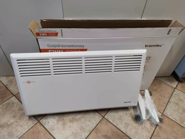 GRZEJNIK ELEKTRYCZNY KONWEKTOROWY WARMTEC EWN-2000 TERMOSTAT