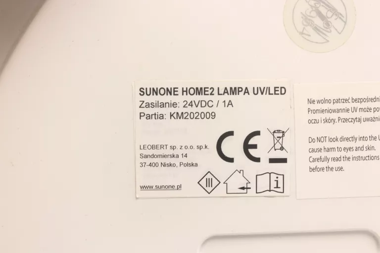 SUNONE HOME 2 LAMPA UV/LED 80W