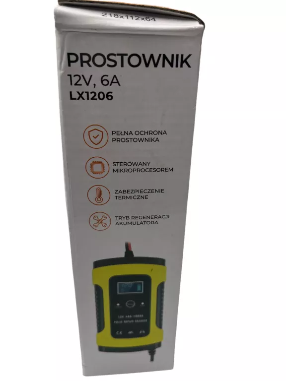 PROSTOWNIK AUTOMATYCZNY LTC 12V,6A LX1206