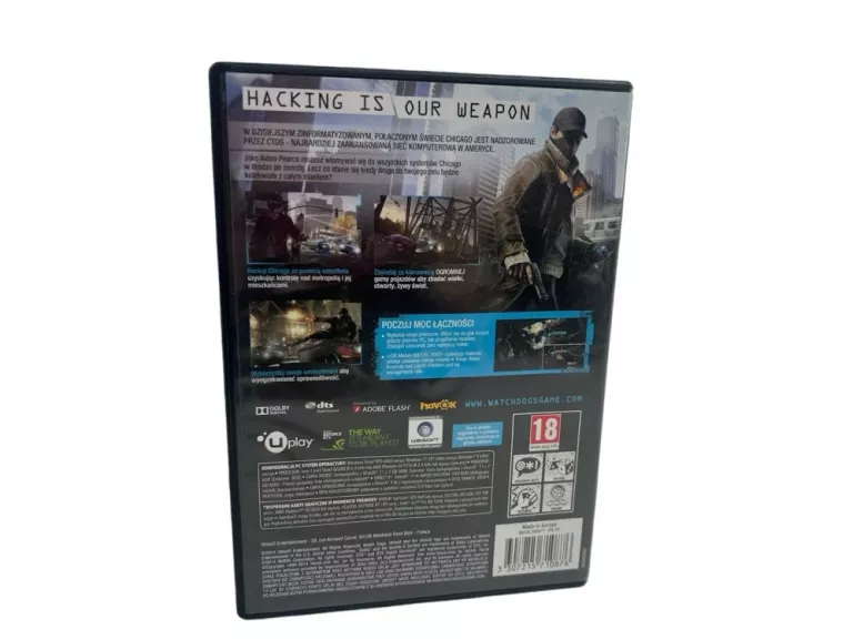 GRA PC DVD WATCH DOGS
