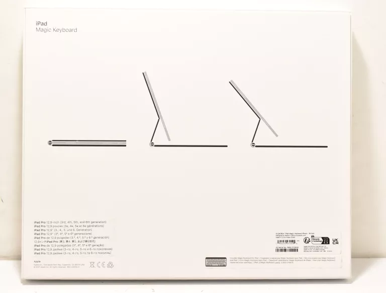 KLAWIATURA APPLE MAGIC KEYBOARD QWERTY IPAD PRO 12,9