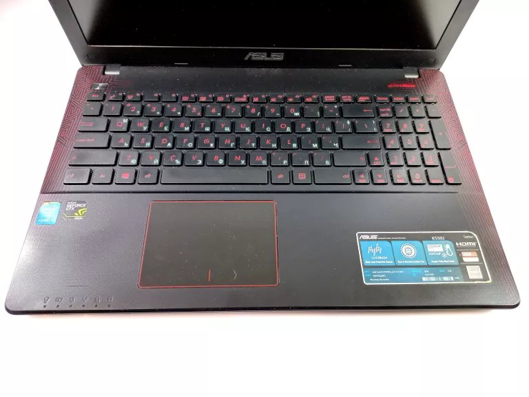 LAPTOP ASUS K550J 15,6 " INTEL CORE I7 8GB/126GB