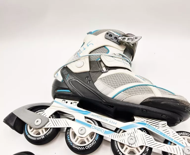 ROLKI OXELO FIT 5 ALUMINIUM 6364 R:41