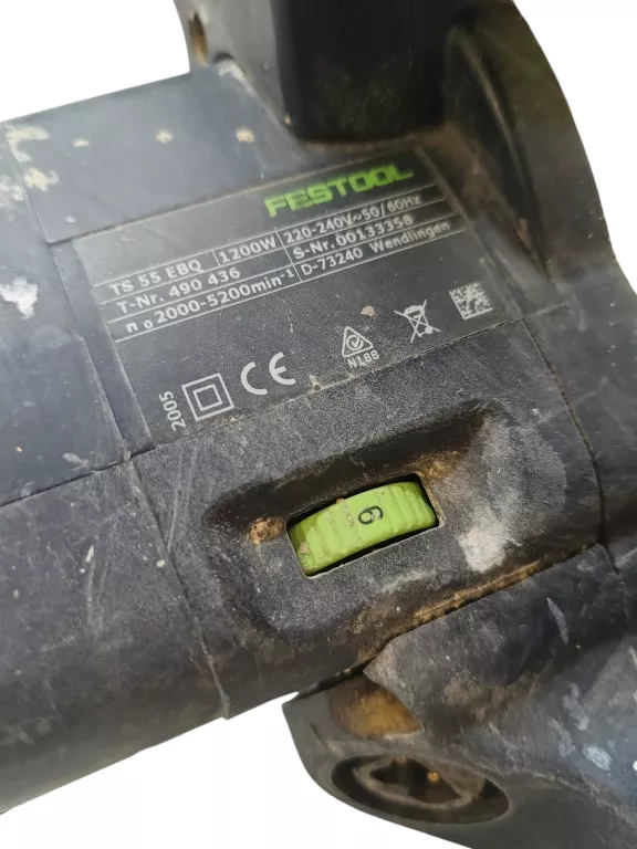 PILARKA TARCZOWA ZAGŁĘBIARKA FESTOOL TS 55 EBQ