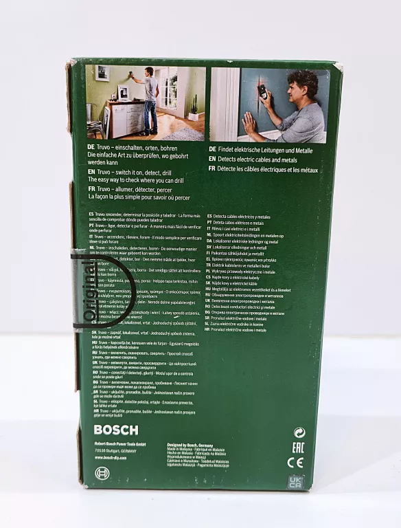 BOSCH TRUVO WYKRYWACZ PRZEWODÓW RUR MAX 70MM