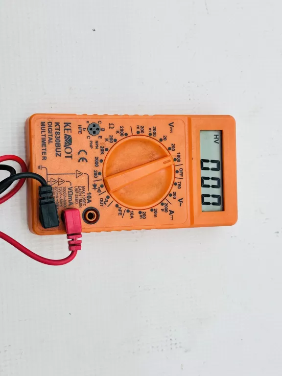 MULTIMETR KEMOT KT830BUZ + KABELKI MIERNICZE