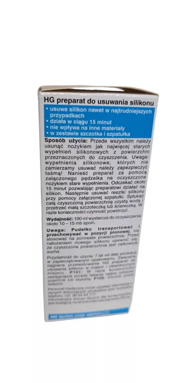 HG PREPARAT DO USUWANIA SILIKONU 100ML