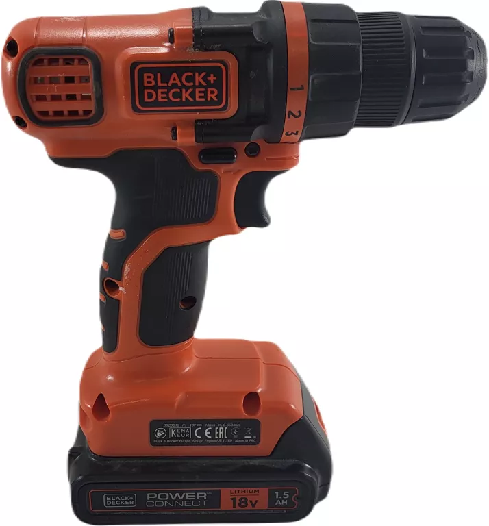 WIERTARKO-WKRĘTARKA BLACK DECKER BDCDC18 AKUMULATOR