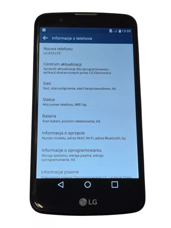TELEFON LG K10 1,5GB / 16GB