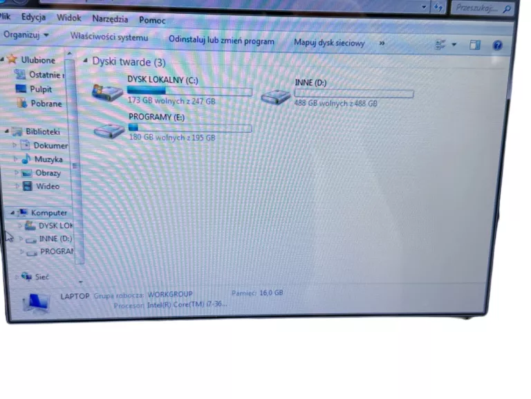 LAPTOP LENOVO Y500 16GB RAM 1TB