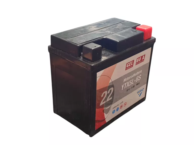 AKUMULATOR ŻELOWY CARTEC YTX5L-BS 4AH 80A