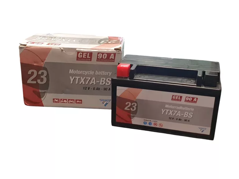 AKUMULATOR ŻELOWY CARTEC YTX7 A-BS 6 AH 90 A
