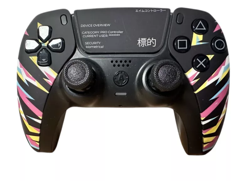 CUSTOMOWY PAD DO PS5 AIMCONTROLLERS CZARNO RÓŻOWY