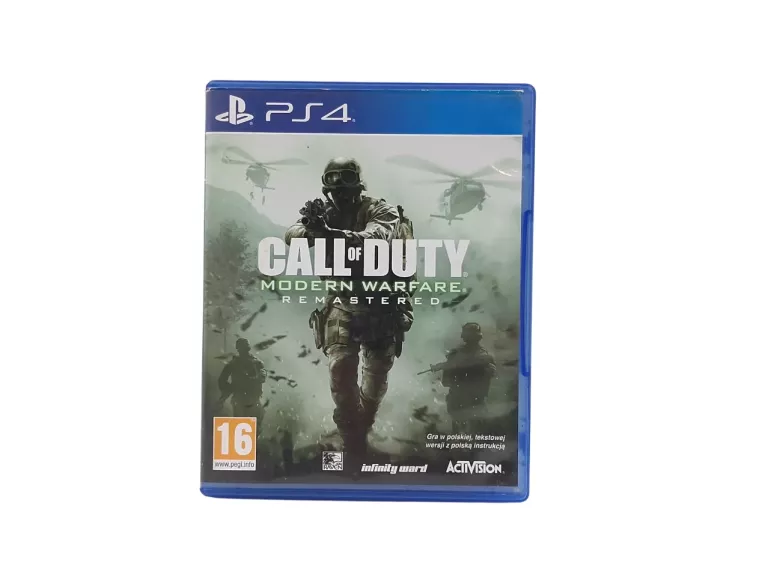 GRA NA PS4 CALL OF DUTY MODERN WARFARE REMASTERED