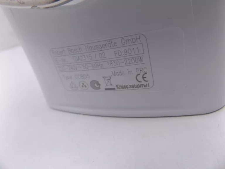 ŻELAZKO PAROWE BOSCH TDA2315 SENSIXX COSMO 1800W