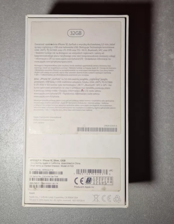 TELEFON IPHONE SE 32GB
