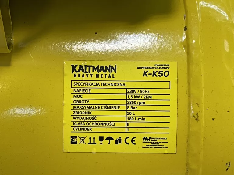 KOMPRESOR OLEJOWY KALTMANN K-K50 50L