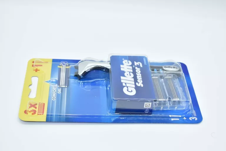 MASZYNKA Z WKŁADAMI GILLETTE SENSOR 3 MASZYNKA+3 WKŁADY