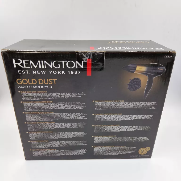 SUSZARKA REMINGTON GOLD DUST 2400W