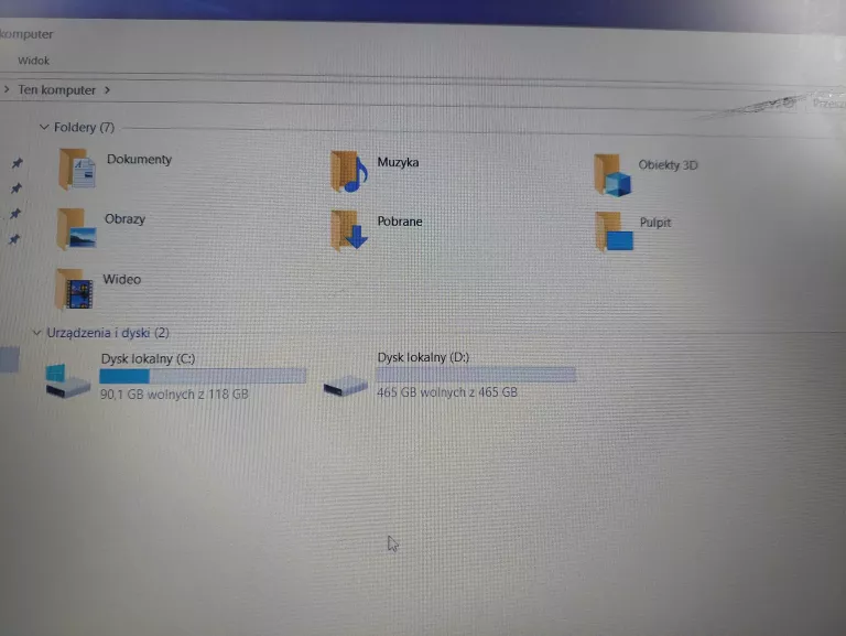 LAPTOP HP 15-DA0001NW INTEL CORE I3-7020U/4GBRAM/500GB HDD