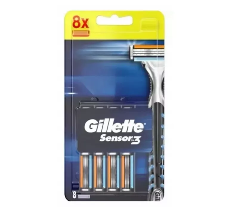 WKŁADY DO MASZYNKI GILLETTE SENSOR3 8 SZTUK