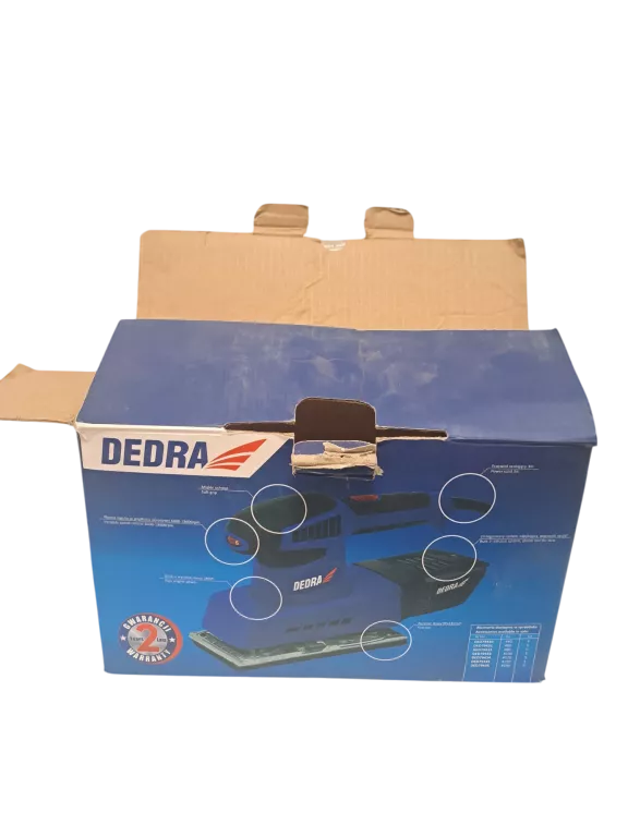 SZLIFIERKA OSCYLACYJNA DEDRA DED7943 240W