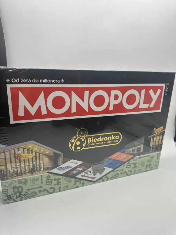 HABSRO MONOPOLY BIEDRONKA OD ZERA DO MILIONERA