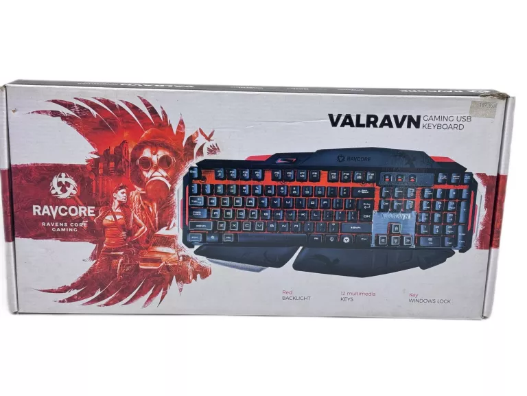 KLAWIATURA PRZEWODOWA RAVCORE VALRAVN