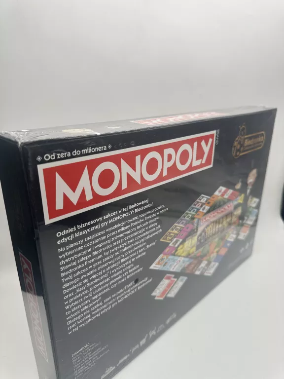HABSRO MONOPOLY BIEDRONKA OD ZERA DO MILIONERA